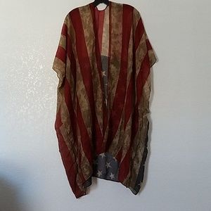 FLAG CARDIGAN